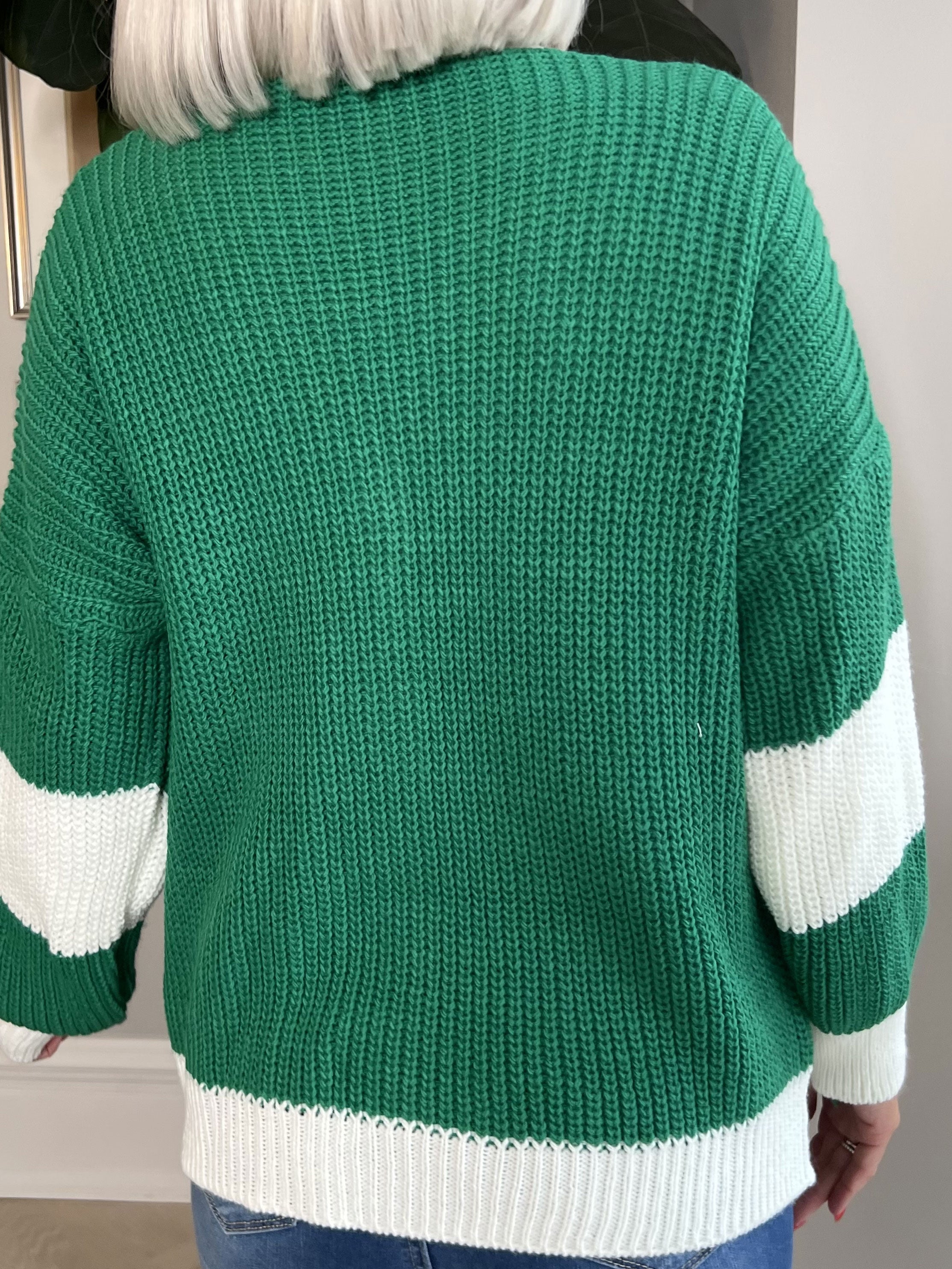 Pauline - Cool cardigan med bogstaver